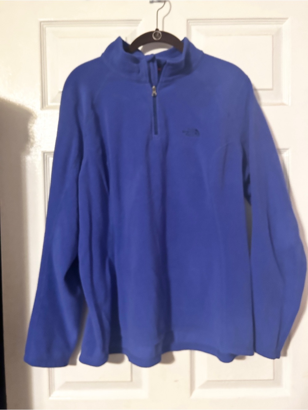 The North Face Blue Women's Half-Zip Fleece Pullover